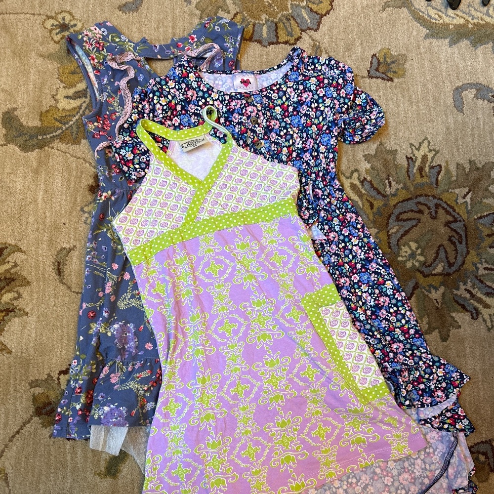 Lot of 3 girls dresses